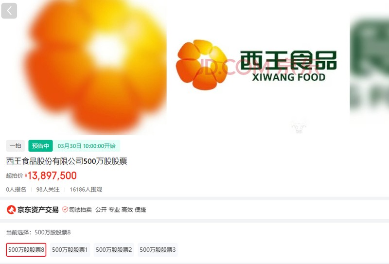  西王食品控股股东股份面临司法处置；集团债务压力延续多年；企业控制权或迎来调整。 股票财经 西王食品控股股东股份面临司法处置；集团债务压力延续多年；企业控制权或迎来调整。 股票财经 西王食品控股股东股份面临司法处置；集团债务压力延续多年；企业控制权或迎来调整。 股票财经 西王食品控股股东股份面临司法处置；集团债务压力延续多年；企业控制权或迎来调整。 股票财经 西王食品控股股东股份面临司法处置；集团债务压力延续多年；企业控制权或迎来调整。 股票财经