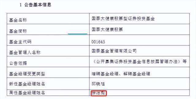  逆向投资炼金术：国泰“医药先锋”徐治彪的127亿管理经验与“慢就是快”哲学 股票财经