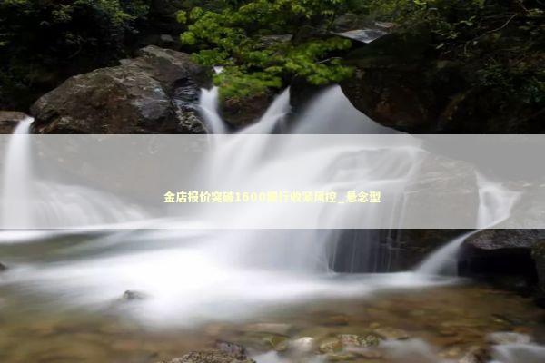 金店报价突破1600银行收紧风控_悬念型