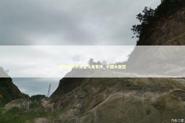 北京银行积存金乌龙事件_小题大做型