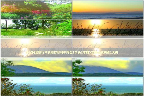 多家民营银行中长期存款利率降至1字头2年期5年期正式跌破2大关