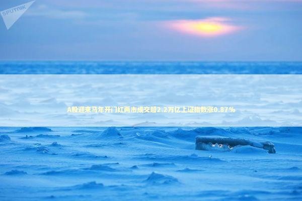 A股迎来马年开门红两市成交超2.2万亿上证指数涨0.87%