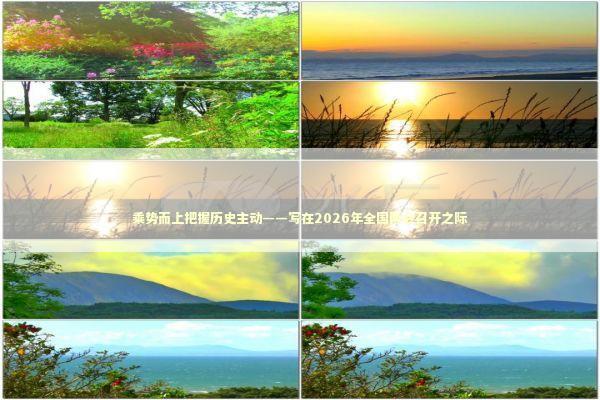 乘势而上把握历史主动——写在2026年全国两会召开之际